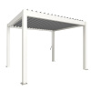 Biohort Pergola 3,5 x 3 biela/strieborná 367,5 x 312 cm