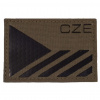 Nášivka vlajka IR CZE Combat Systems® – Ranger Green