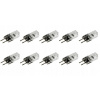 Žiarovka, žiarivka - 10x kusy Halogénové vlákno JC G4 12V 10W (10x kusy Halogénové vlákno JC G4 12V 10W)