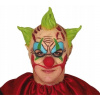 Maska na tvár Twoje stroje latex klaun hnedý