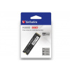 Verbatim SSD 256GB Vi3000 Internal PCIe NVMe M.2, interní disk, černá