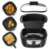 MULTICOOKER 3V1 OLEJOVÁ FRITÉZA PARNÝ HRNIEC ELEKTRICKÝ 5 L 1500 W