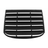 KITT Rear Window Louvers suitable for Ford Mustang Mk6 VI Sixth Generation (2015-2019) PFT Style Cover Sun Shade