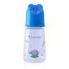 Dojčenská fľaštička Lorelli 125 ml s vikom v tvare zvieraťa, blue Lorelli
