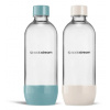 SODASTREAM fľaša JET 2 x 1 l modrá / béžová