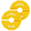 Mikro záťaž na činky HMS 2x0,5kg Progresívne frakčné kotúče