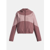 Girl's jacket Under Armour UA Rival Woven HD Jacket-BRN - Girls tmavočervená | ružová S Under Armour 198632608531