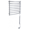 AQUALINE Elektrický sušiak uterákov, 570x465 mm, 72 W, šedý hliník - metalíza (RAL9007) SU210A