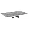 Hansgrohe RainDrain Allround - Sprchový žľab 120 cm, s roštom, kefovaná nerezová oceľ 56190800