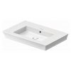 Duravit White Tulip Umývadlo, 75x49 cm, bez otvoru na batériu, biela 2363750060