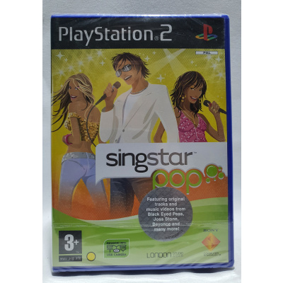 SINGSTAR POP Playstation 2 - originál fólia