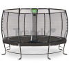 Trampolína s ochrannou sieťou Lotus Premium Exit Toys priemer 427 cm čierna