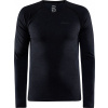 Pánské funkční triko CRAFT CORE Dry Active Comfort LS - černá Velikost: XXL