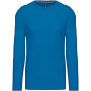 Kariban Tričko K359, dlouhý rukáv, pánské COT20K359i4301-tropical bl S Modrá tropical