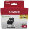 kazeta CANON PGI-550PGBK XL black TWIN MG 5450/6350, iP 7250, MX 925 (2x 500 str.)