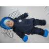 Detská kombinéza - Detské kombinézy Lupille 62 Navy modré (Lupil's Celkovo 62 - 68 cm 2 - 6 m zima)
