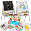 Magnetická otočná tabuľa Ricokids - sivá