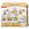 Malování na oblázky/kameny s příběhem Jeníček a Mařenka