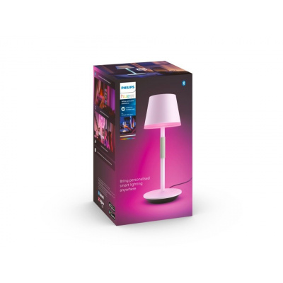 Philips Hue Go přenosná stolní lampička bílá 929003128401