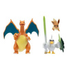Jazwares Pokémon Figurka 3-Pack Eevee, Sirfetch'd & Charizard