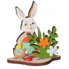 ZAJAC ZAJAČIK VEĽKONOČNÁ DREVENÁ OZDOBA FIGÚRKA