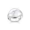 Thomas Sabo TR2470-001-21-56 Bold - Silver Ring in organic drop shape Ladies