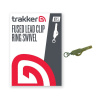 TRAKKER Závesky Fused Lead Clip Ring Swivel (5ks)
