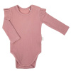 Dojčenské body s dlhým rukávom Nicol Emily - 80 (9-12m)