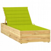 Záhradné lehátko - Záhrada Deckchair Beach stoličky + strecha * modrá (Záhrada Deckchair Beach stoličky + strecha * modrá)
