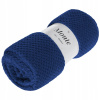 Prikrývka na posteľ - Prikrývka z pod ihlou a závit polyester 200 x 220 cm odtiene modrej (Navy Blue prikrývka Plad 200x220 Monte)