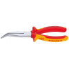 Knipex 2626200 Kliešte ploché polguľaté zahnuté do 1 000 V, 200mm