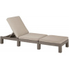 Keter Zahradní lehátko Daytona Deluxe Cappuccino 252225
