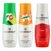 SODASTREAM Sirupový set COLA + 7UP + MIRINDA