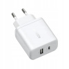 NABÍJAČKA UGREEN X227 20W USB-C USB-A GaN BIELA