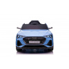 Elektrické autíčko Audi E-tron Sportback 4x4 modré, Koženkové sedadlo