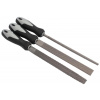 Sada rašplí na drevo 270/200 mm s rukoväťou, 3-dielna sada, XL-TOOLS