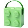 Desiatový box LEGO box s rukoväťou - army zelená (5711938030490)