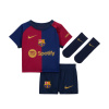 Nike FC Barcelona domácí 2024/2025 tmavě modrá/vínová UK Baby S