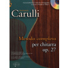 FERDINANDO CARULLI: METODO COMPLETO PER CHITARRA, OP.27 (BOOK/CD) +CD