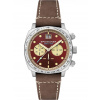 Hodinky Spinnaker SP-5068-05 Mens Watch Hull Chronograph Burnt Maroon 42mm 10ATM