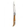 Skladací nôž Baladeo Tradition 12 cm - zebrano/kork
