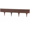 Gardenplast Rattan Palisade 80 x 9,5 cm hnedá 1 ks