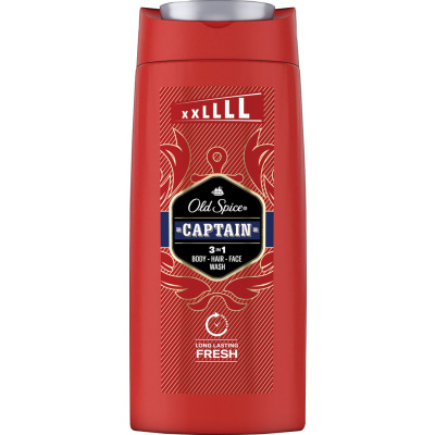 Old Spice sprchovací gél a šampón Captain 675 ml