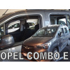 Deflektory - Opel Combo E od 2018 (+zadné)