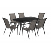 Garden King Záhradná zostava - stôl + 6 kresiel FREDDO