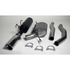 TATechnix Chromovaný Oceľový výfuk 1x100mm Volvo V70 I (L)