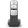 SIEMENS GIGASET SIEMENS GIGASET A690 - DECT / GAP bezdrôtový telefón, displej, handsfree, zoznam 100 čísel, farba čierna / strieborná