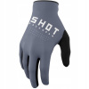 RUKAVICE CROSS ENDURO SHOT RACING GANTS DRAW GREY veľkosť M
