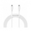 Baseus CATYS-C02 USB C (M) - USB C (M), 100W, 2m (bílý)
