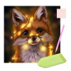 Malatec Diamantové maľovanie H17011-LÍŠKA